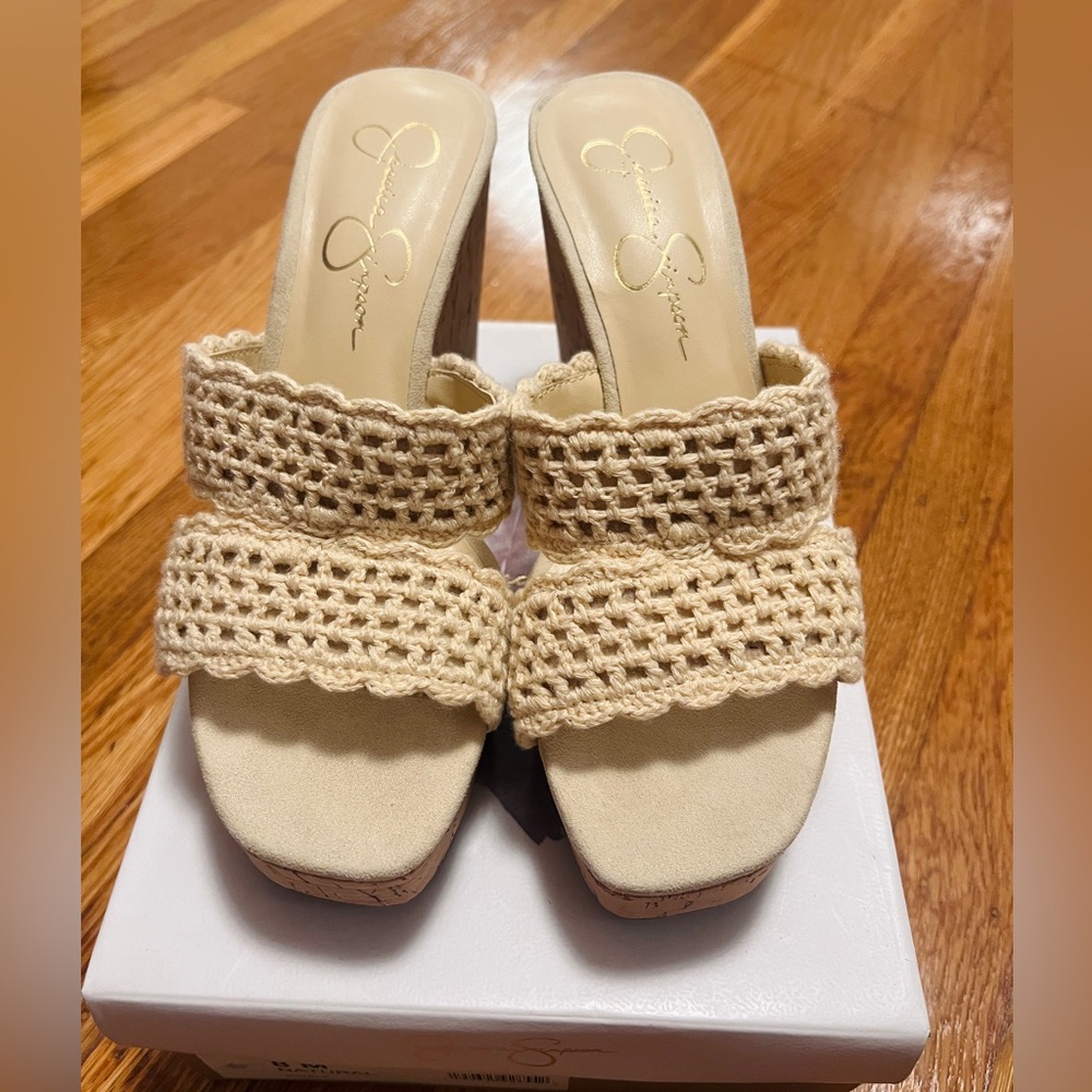 JESSICA SIMPSON SATELA WEDGE SANDAL WOMEN'S